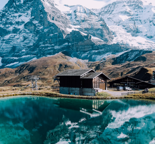mountain cabin